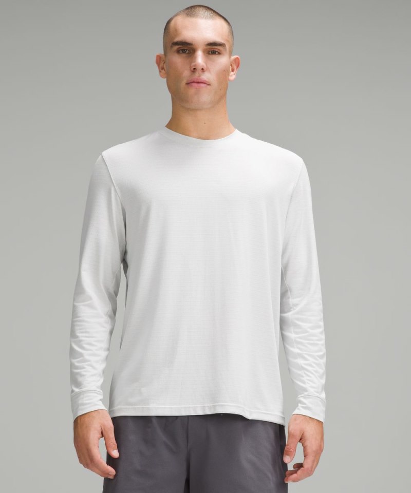 Lululemon License to Train Relaxed-Fit Long-Sleeve Shirt Vapor Online Outlet Sale