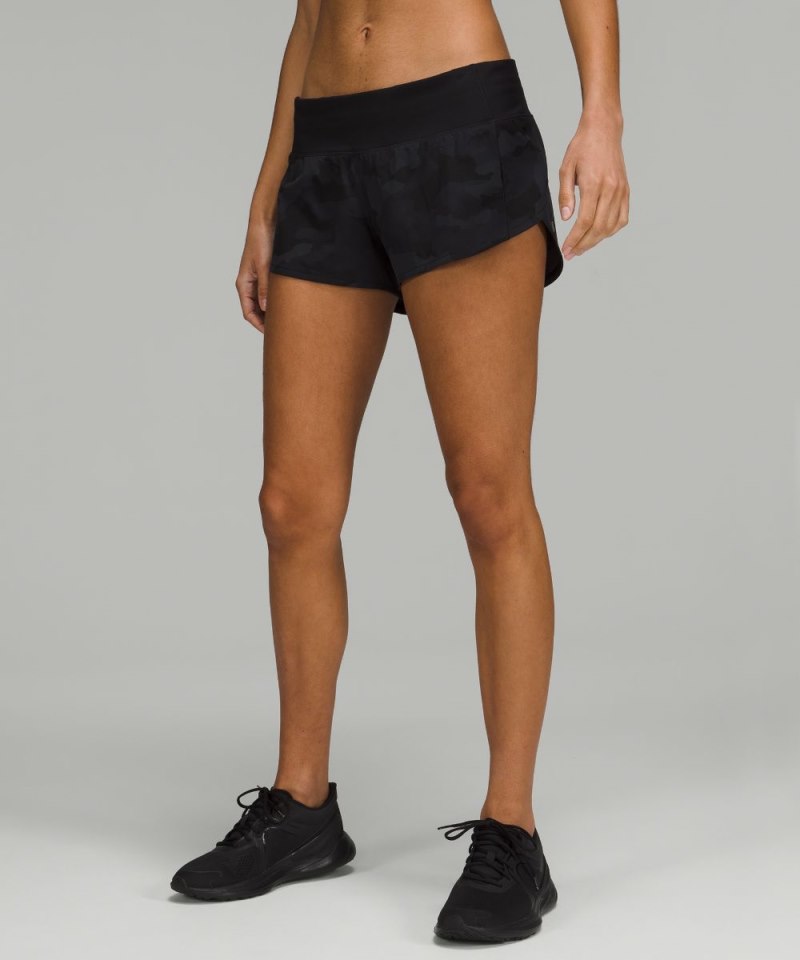 Lululemon Speed Up Low-Rise Lined Short 2.5" Heritage 365 Camo Deep Coal Multi / Black Online Outlet Sale