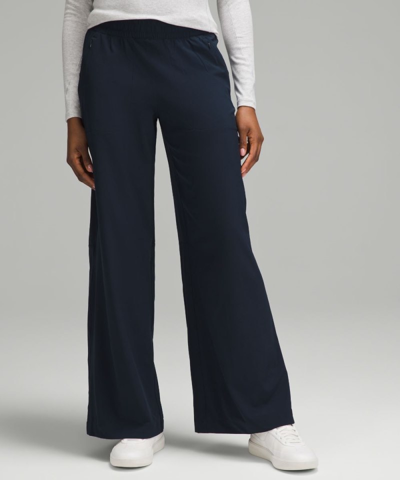 Lululemon Swift Mid-Rise Wide-Leg Pant True Navy Online Outlet Sale