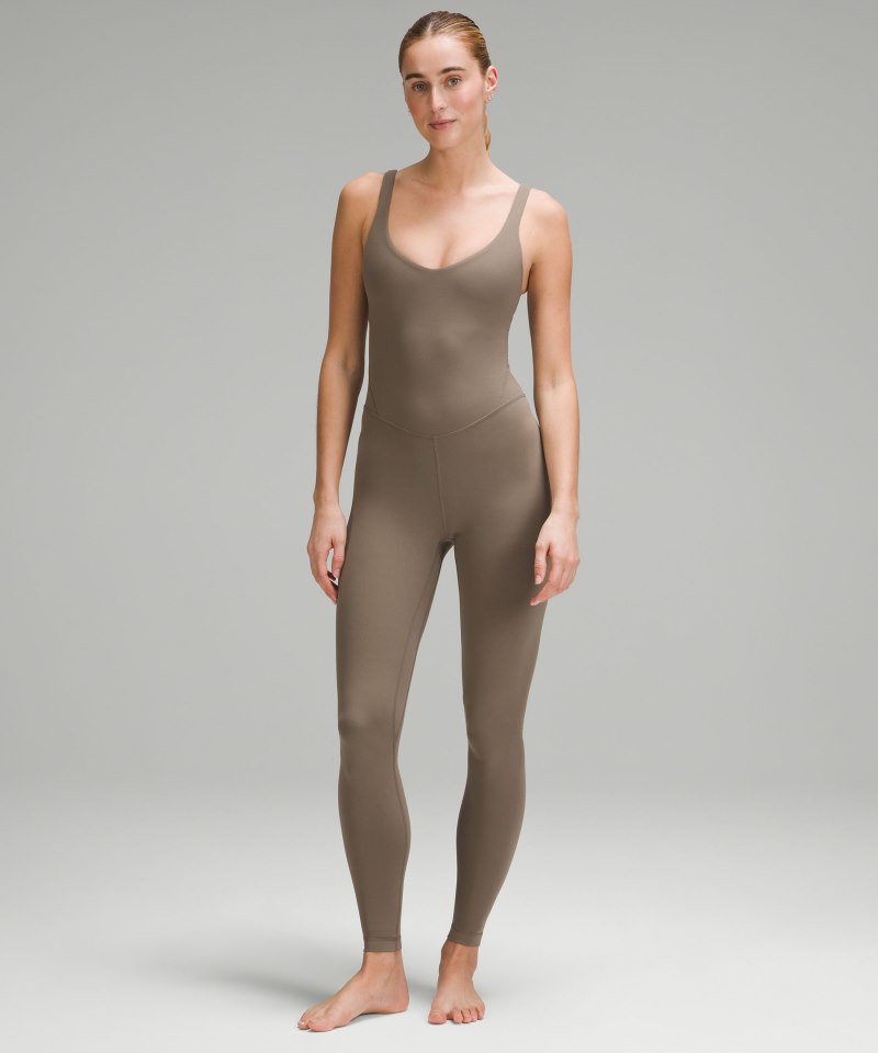 Lululemon lululemon Align™ Bodysuit 28" Nomad Online Outlet Sale