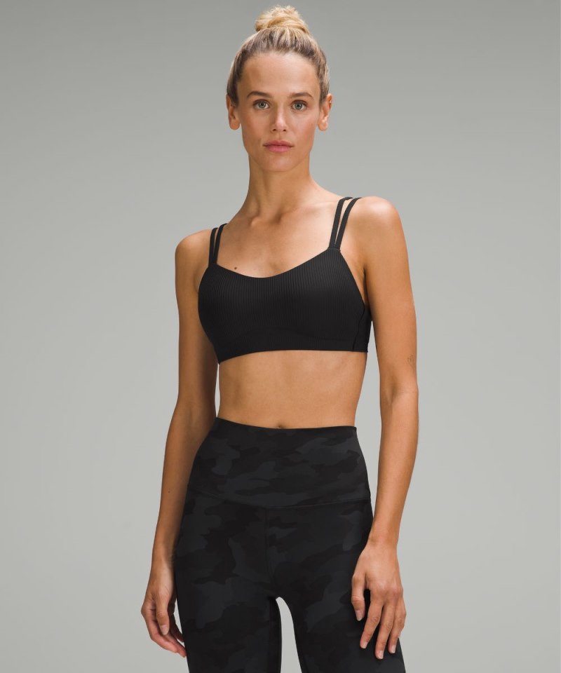Lululemon Like a Cloud Ribbed Bra *Light Support, B / C Cup Black Online Outlet Sale