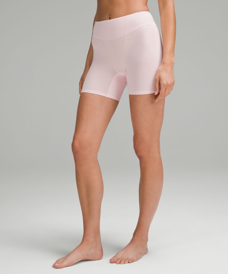 Lululemon UnderEase Super-High-Rise Shortie Underwear Strawberry Milkshake Online Outlet Sale