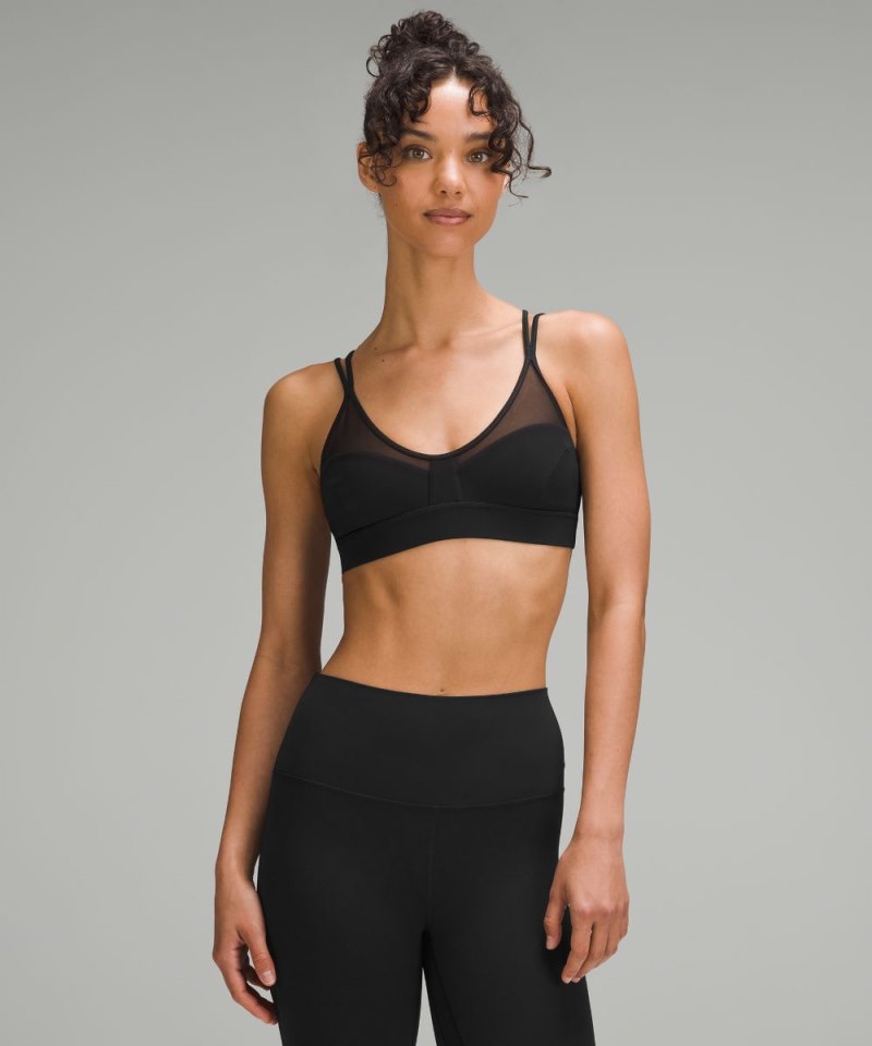 Lululemon Anew Bra *Light Support, A / B Cup Black Online Outlet Sale