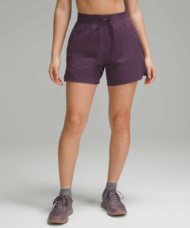 Lululemon License to Train High-Rise Short 4" Grape Thistle Online Outlet Sale