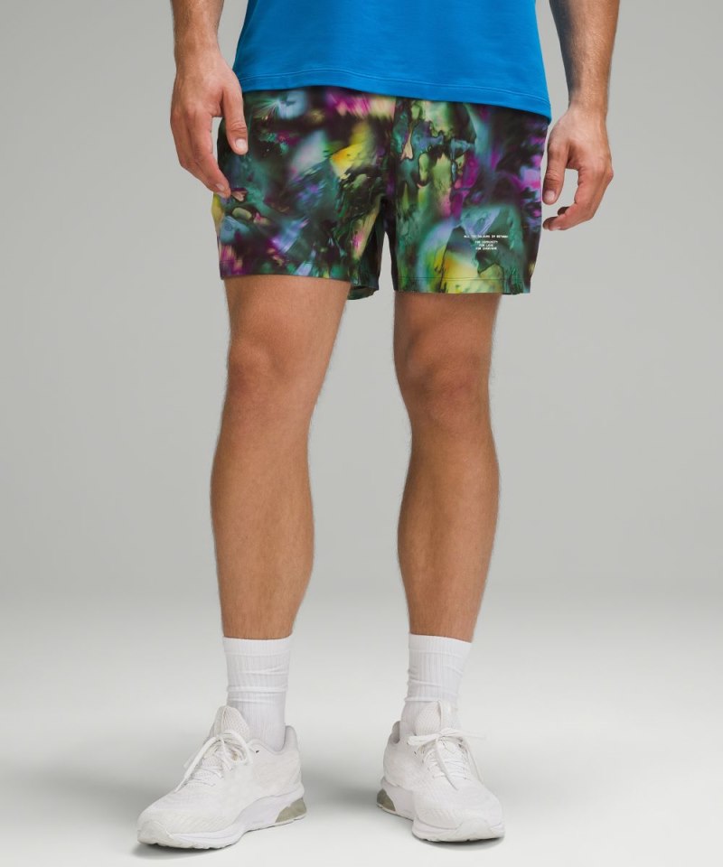 Lululemon Pace Breaker Linerless Short 5" *Pride Discothe?Que Multi Online Outlet Sale