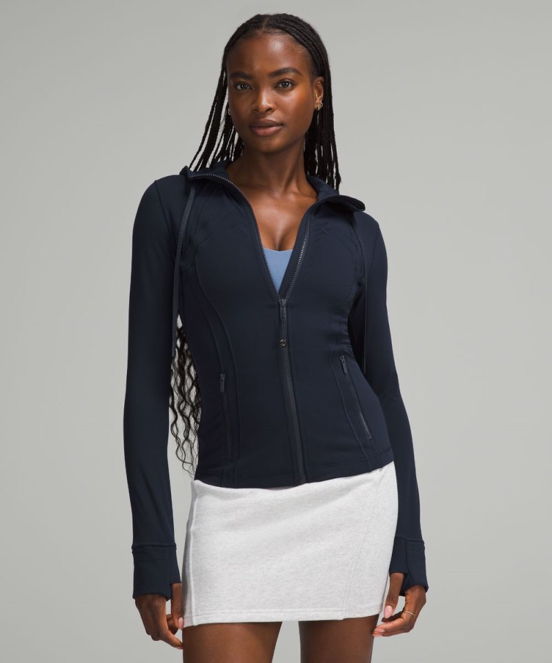 Lululemon Define Hooded Jacket *Nulu True Navy Online Outlet Sale