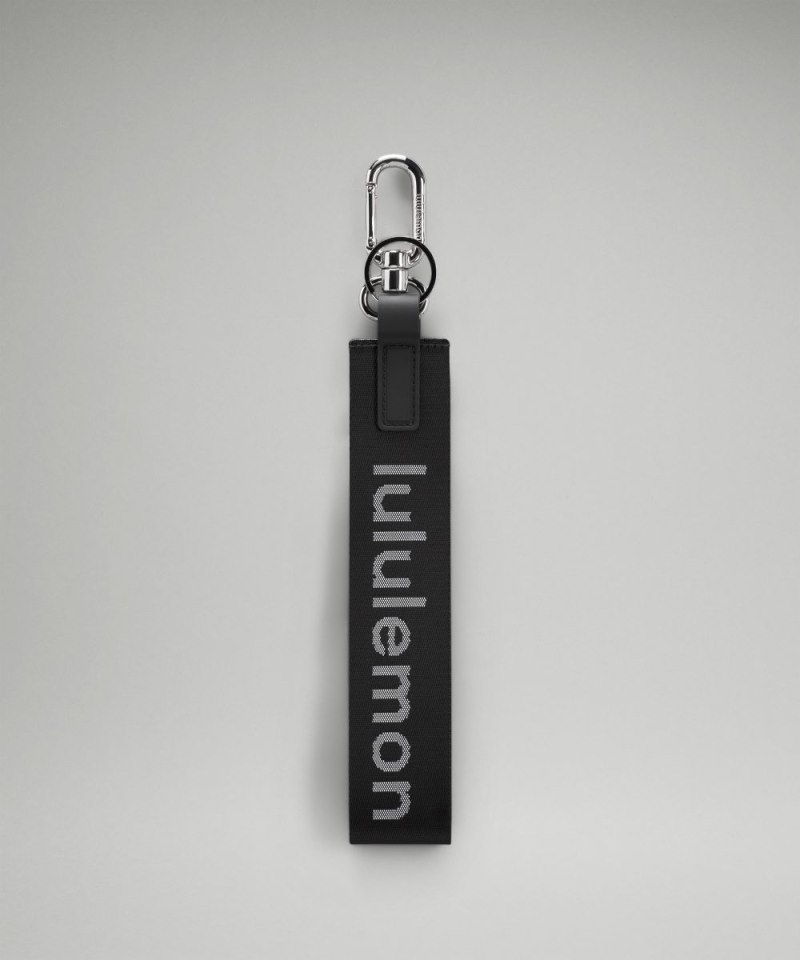 Lululemon Never Lost Keychain Black / White Online Outlet Sale