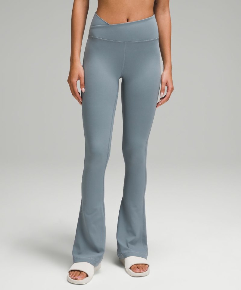 Lululemon lululemon Align™ Asymmetrical-Waist Mini-Flared Pant 32" Belgian Blue Online Outlet Sale
