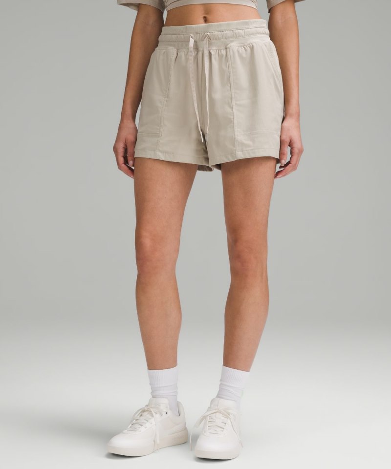 Lululemon Dance Studio High-Rise Short 3.5" Mojave Tan Online Outlet Sale