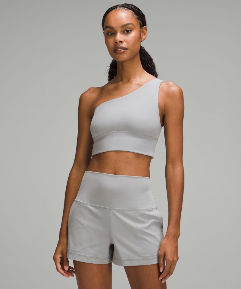 Lululemon lululemon Align™ Asymmetrical Bra *Light Support, A / B Cup Rhino Grey Online Outlet Sale