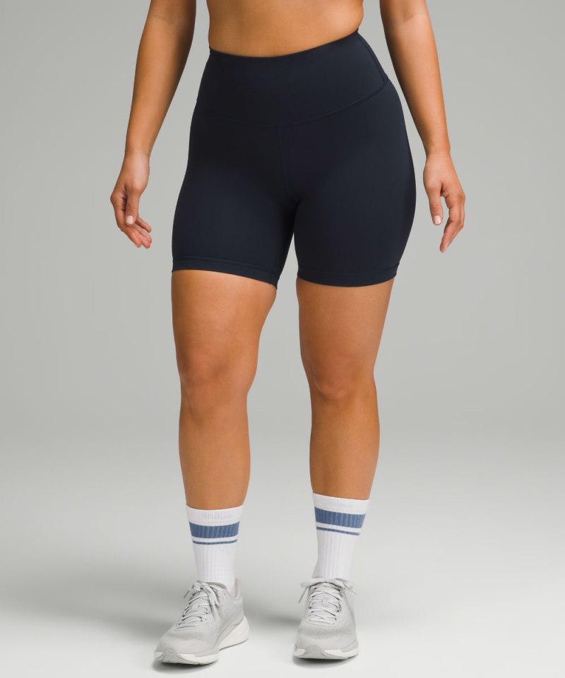 Lululemon Wunder Train Contour Fit High-Rise Short 6" True Navy Online Outlet Sale