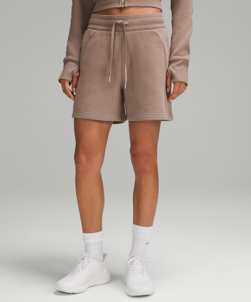 Lululemon Scuba High-Rise Short 5" Taupetastic Online Outlet Sale