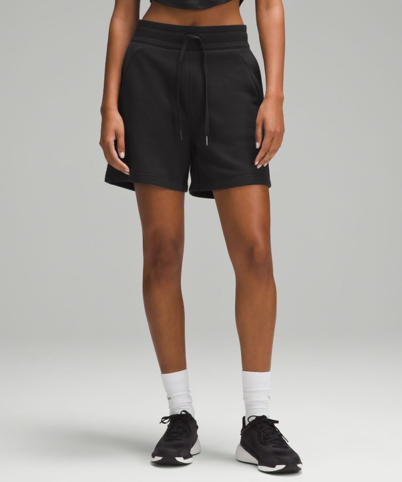 Lululemon Scuba High-Rise Short 5" Black Online Outlet Sale