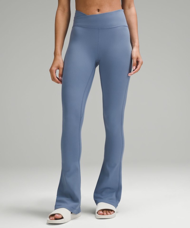 Lululemon lululemon Align™ Asymmetrical-Waist Mini-Flared Pant 32" Oasis Blue Online Outlet Sale