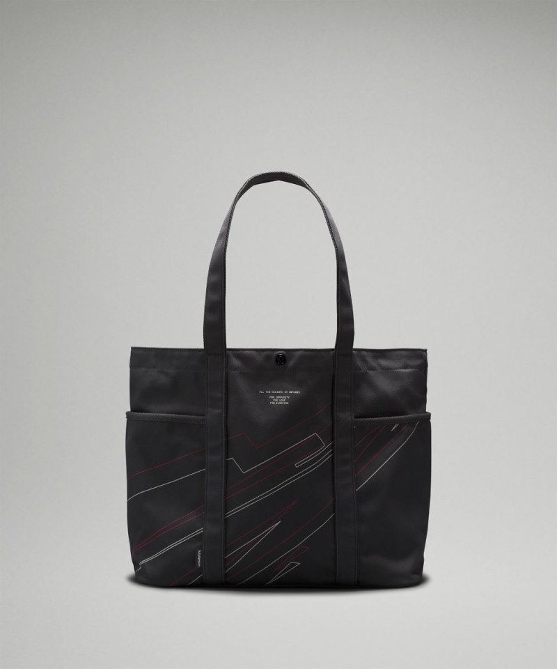 Lululemon Daily Multi-Pocket Tote Bag 20L *Pride Traverse Grey Online Outlet Sale