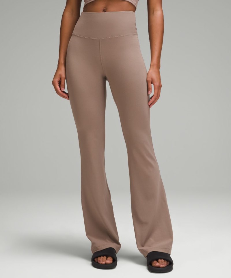 Lululemon Groove Super-High-Rise Nulu Flared Pant *Regular Taupetastic Online Outlet Sale