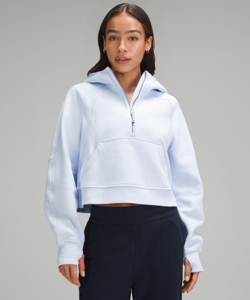 Lululemon Scuba Oversized Half-Zip Hoodie Windmill Online Outlet Sale
