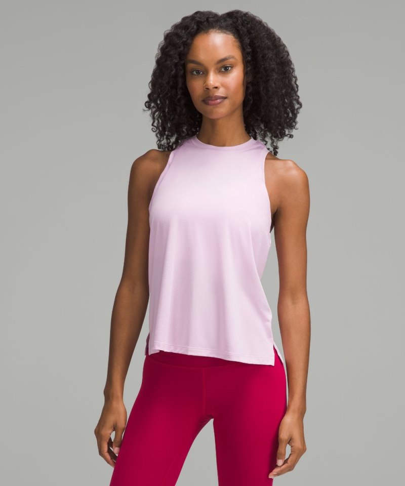 Lululemon Ultralight Hip-Length Tank Top Vitapink Online Outlet Sale